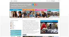 Desktop Screenshot of cambridgeacademy.co.uk